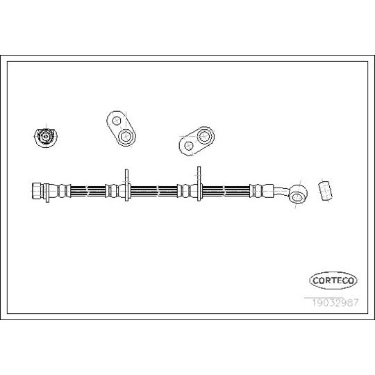 19032987 - Brake Hose 