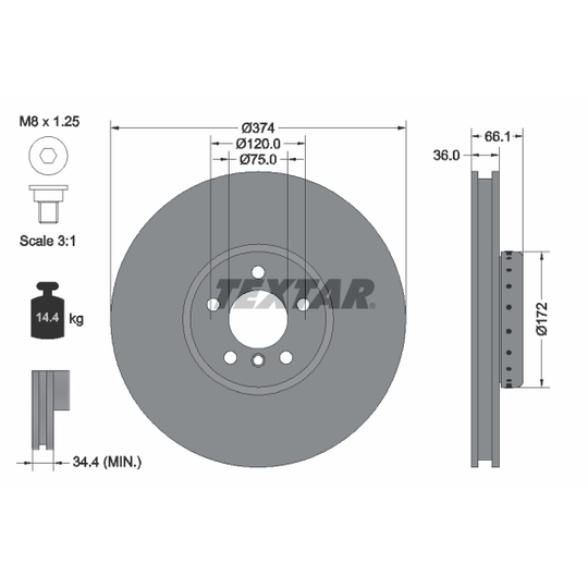 92266225 - Brake Disc 