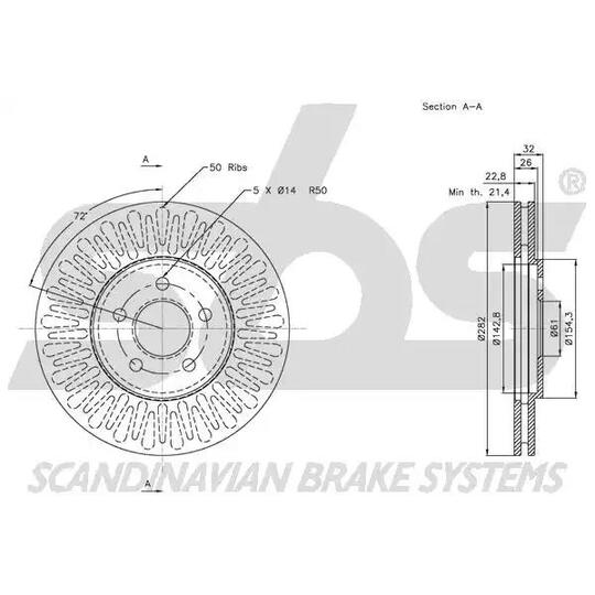 1815209315 - Brake Disc 