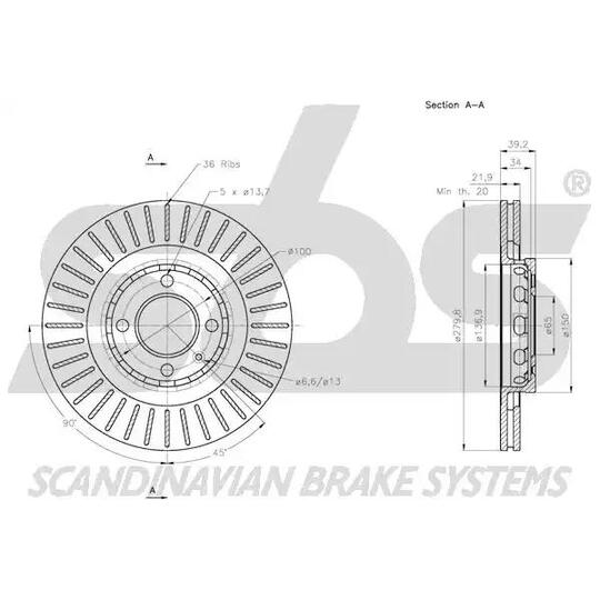 1815204755 - Brake Disc 