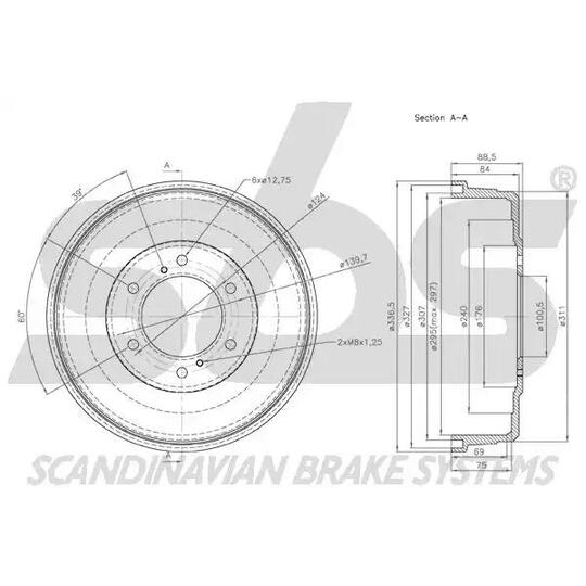 1825262206 - Brake Drum 