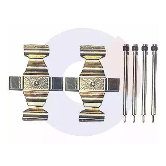 2293 - Accessory Kit, disc brake pad 