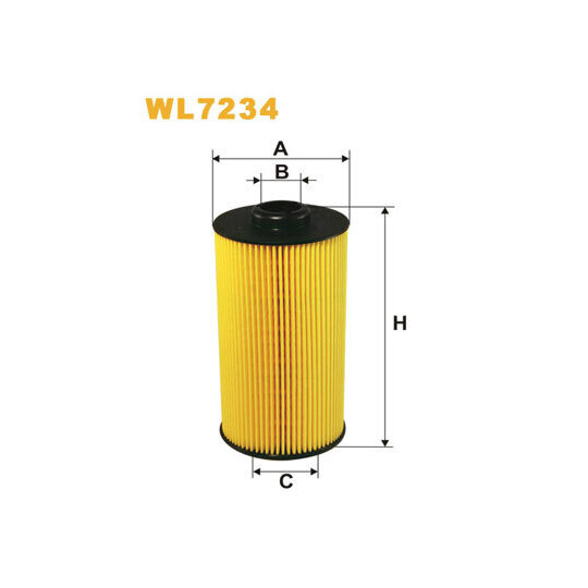 WL7234 - Oil filter 