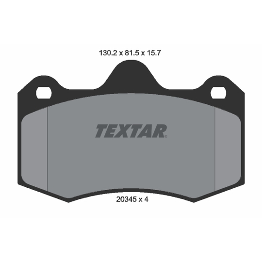 2034503 - Brake Pad Set, disc brake 
