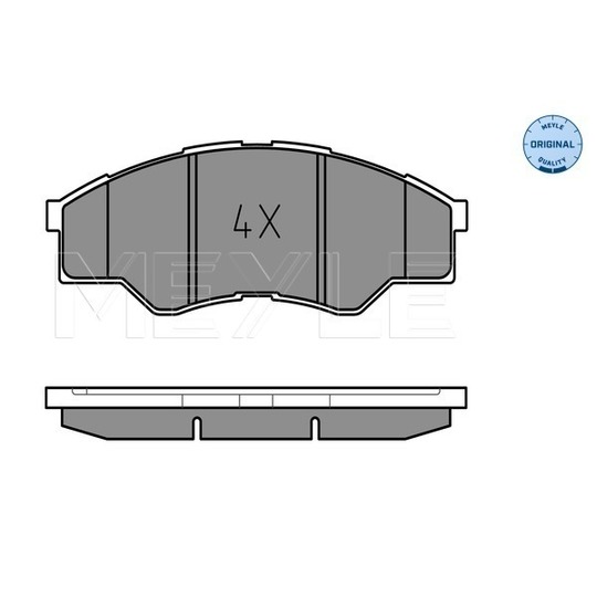 025 245 6716 - Brake Pad Set, disc brake 