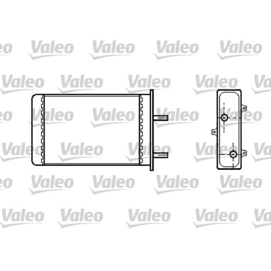 812334 - Heat Exchanger, interior heating 