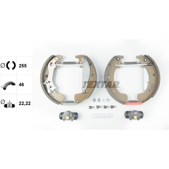 84049900 - Brake Shoe Set 