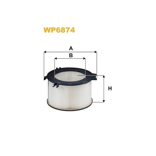 WP6874 - Filter, interior air 