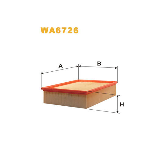 WA6726 - Air filter 