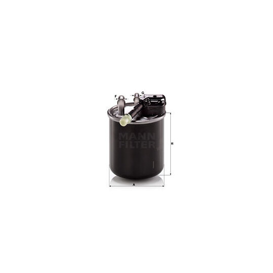 WK 820/17 - Fuel filter 