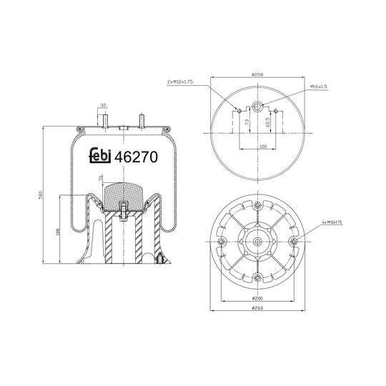 46270 - Metallipalje, ilmajousitus 