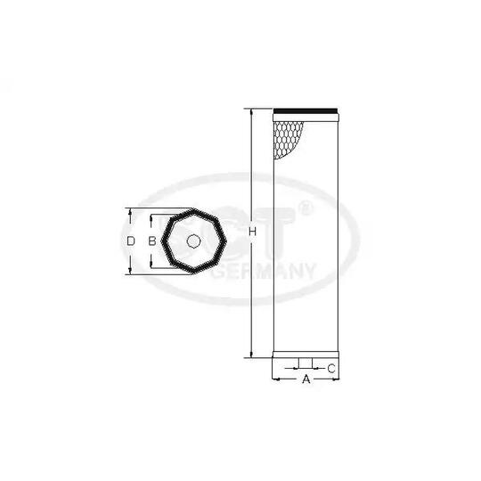 SB 2142 - Air filter 