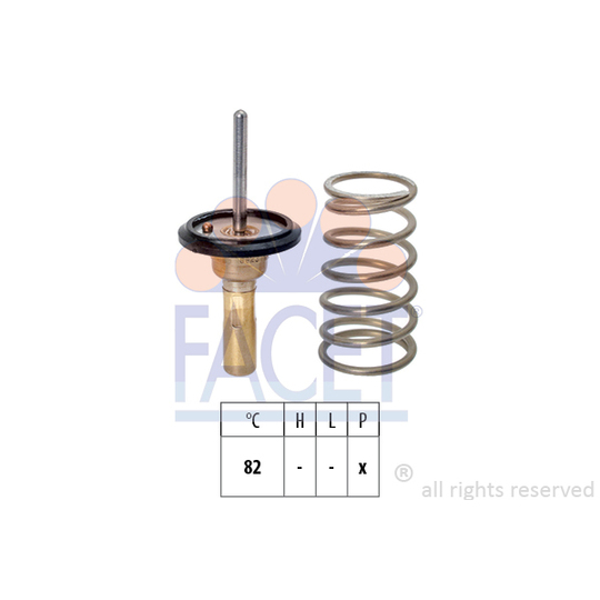 7.8823S - Thermostat, coolant 