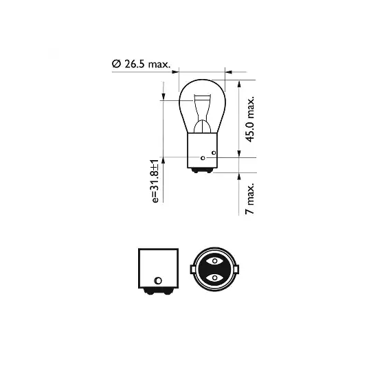 12594CP - Bulb 