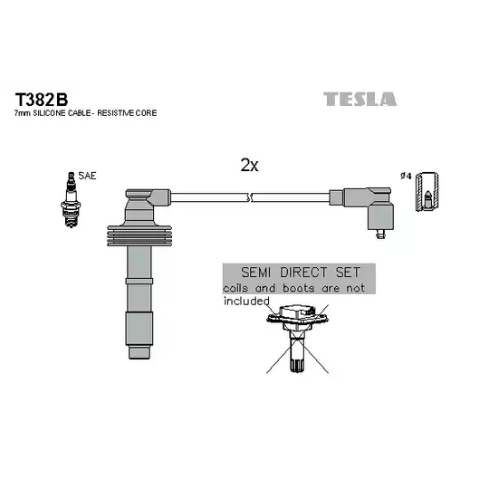 T382B - Ignition Cable Kit 