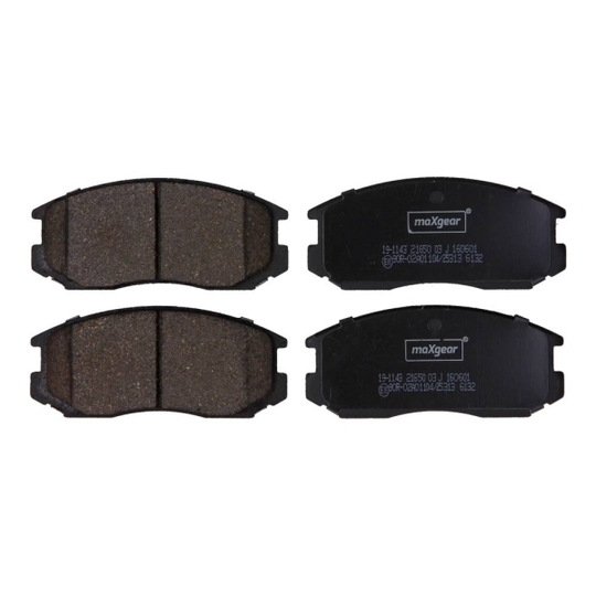 19-1143 - Brake Pad Set, disc brake 