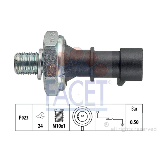 7.0141 - Oil Pressure Switch 