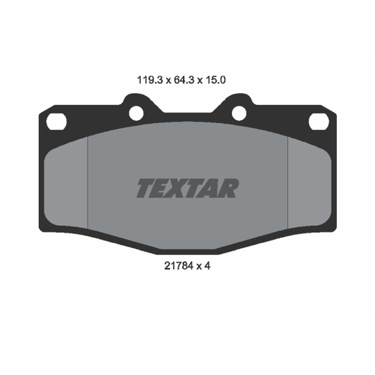 2178403 - Brake Pad Set, disc brake 