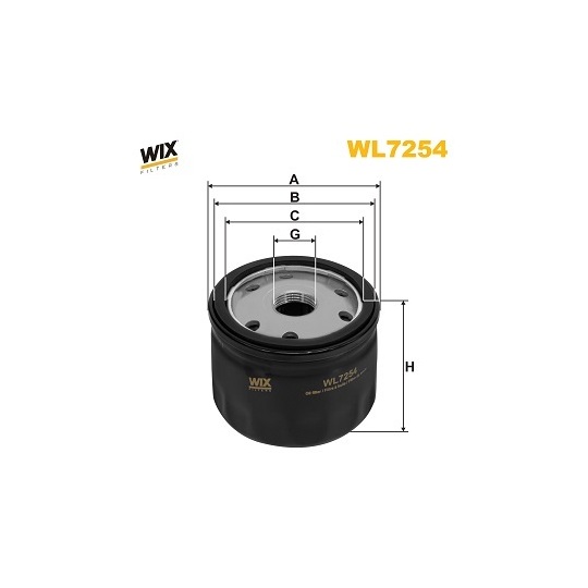 WL7254 - Oil filter 