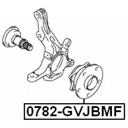 0782-GVJBMF - Wheel hub 