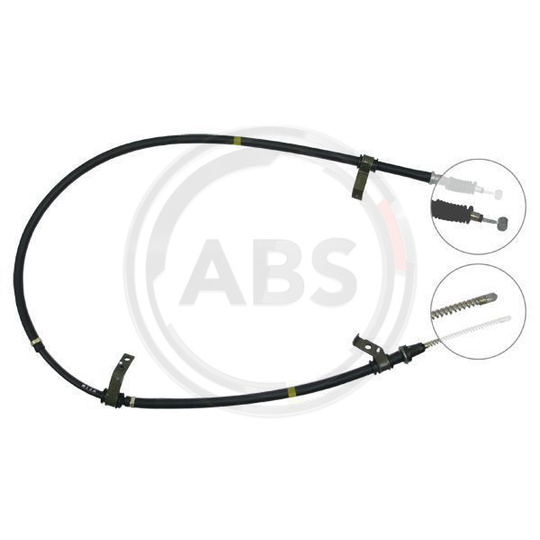 K14318 - Cable, parking brake 