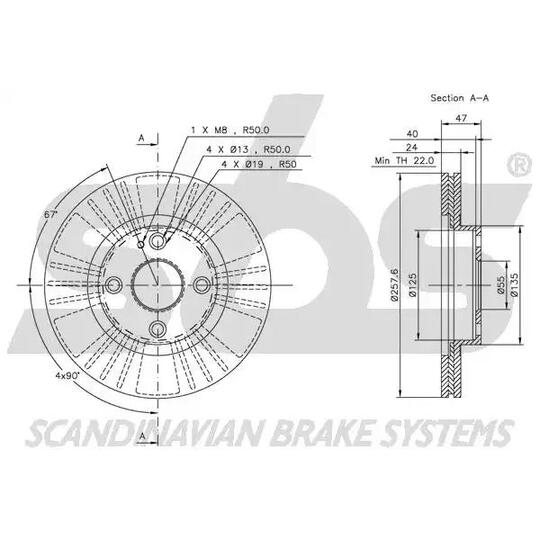 1815203235 - Brake Disc 
