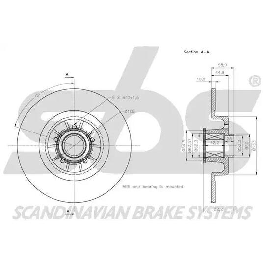 1815203952 - Brake Disc 