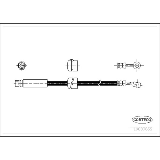 19033655 - Brake Hose 