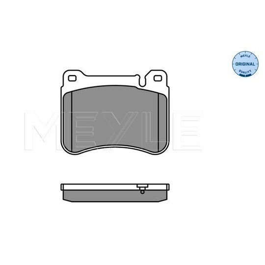 025 239 4516 - Brake Pad Set, disc brake 