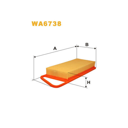 WA6738 - Air filter 