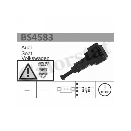 BS4583 - Brake Light Switch 