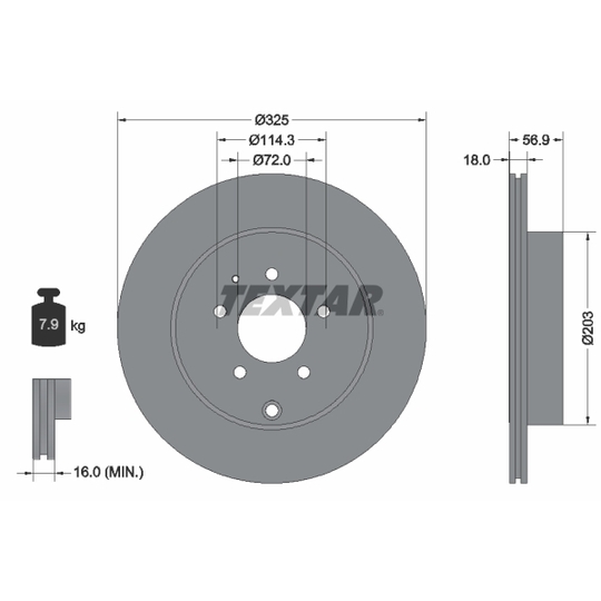 92223603 - Brake Disc 