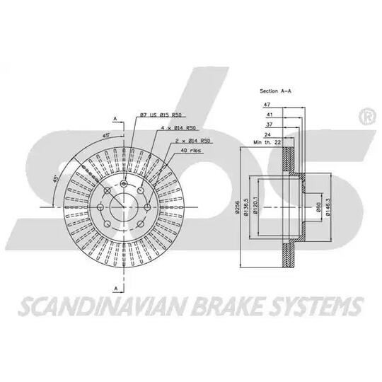 1815205004 - Brake Disc 