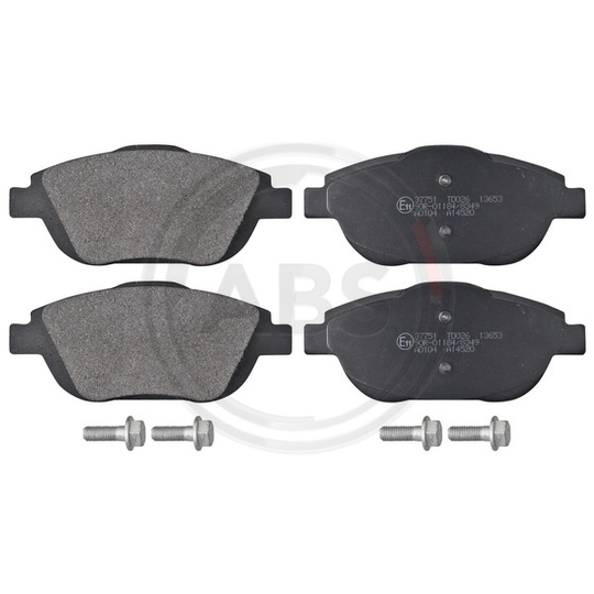 37751 - Brake Pad Set, disc brake 