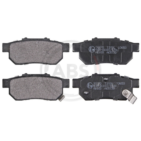 36870 - Brake Pad Set, disc brake 