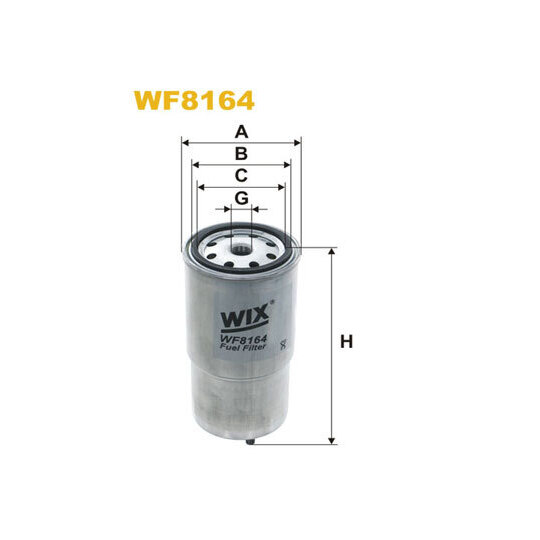 WF8164 - Kütusefilter 