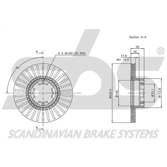 1815204405 - Brake Disc 