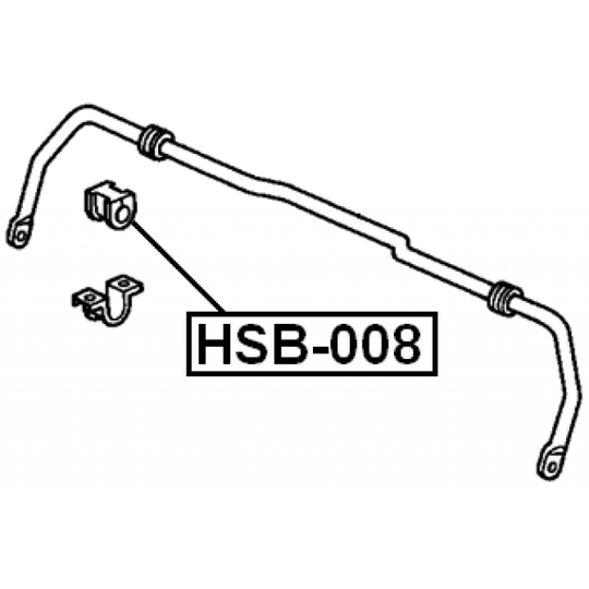 HSB-008 - Stabiliser Mounting 