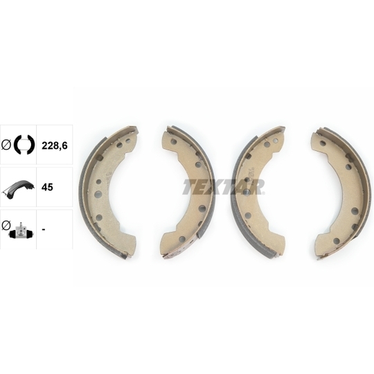 91015900 - Brake Shoe Set 