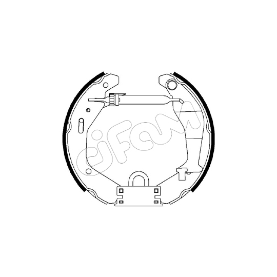 151-207 - Bromsbackar, sats 