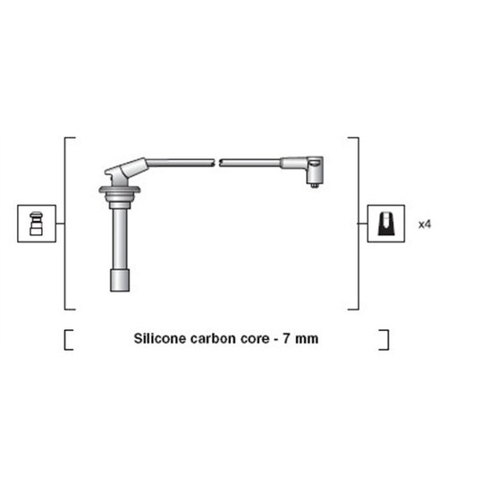 941318111080 - Ignition Cable Kit 