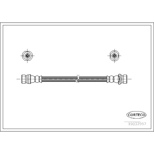 19032997 - Brake Hose 