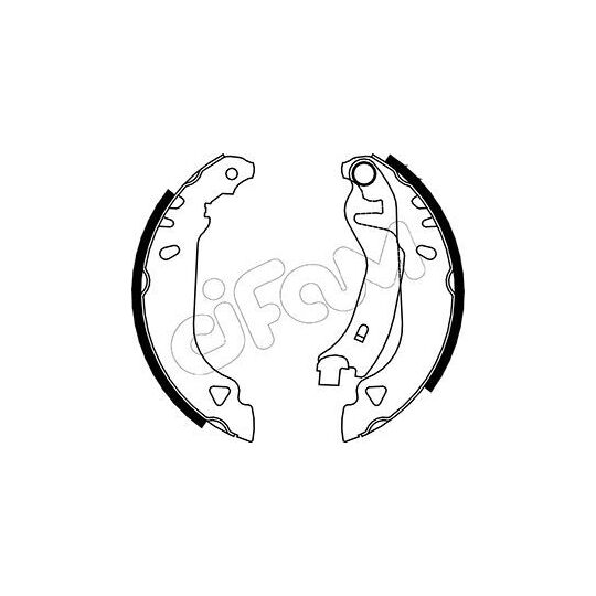 153-066 - Brake Shoe Set 