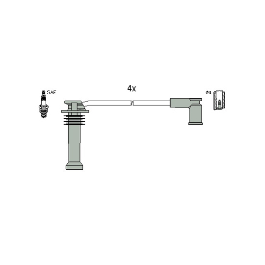 134988 - Ignition Cable Kit 