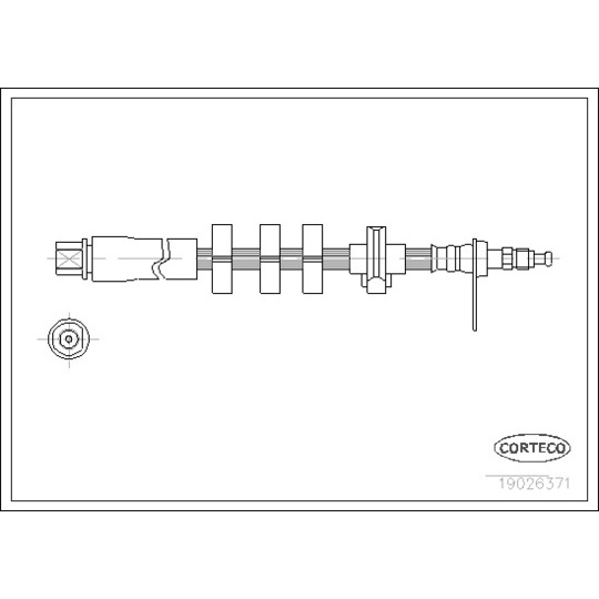 19026371 - Brake Hose 