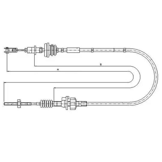 58014200 - Clutch Cable 