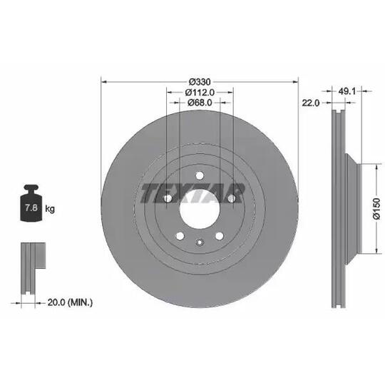 92132600 - Brake Disc 