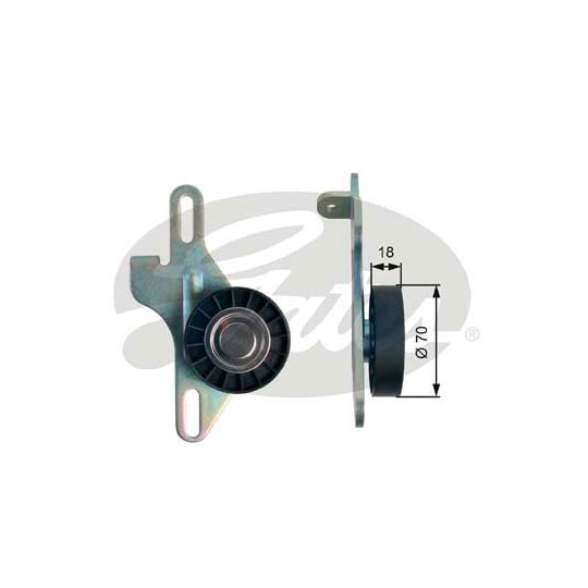 T39143 - Tensioner Pulley, v-ribbed belt 