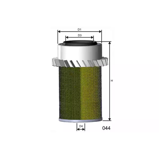 R878C - Air filter 