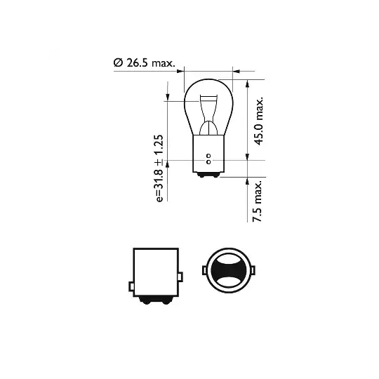 12495CP - Bulb 